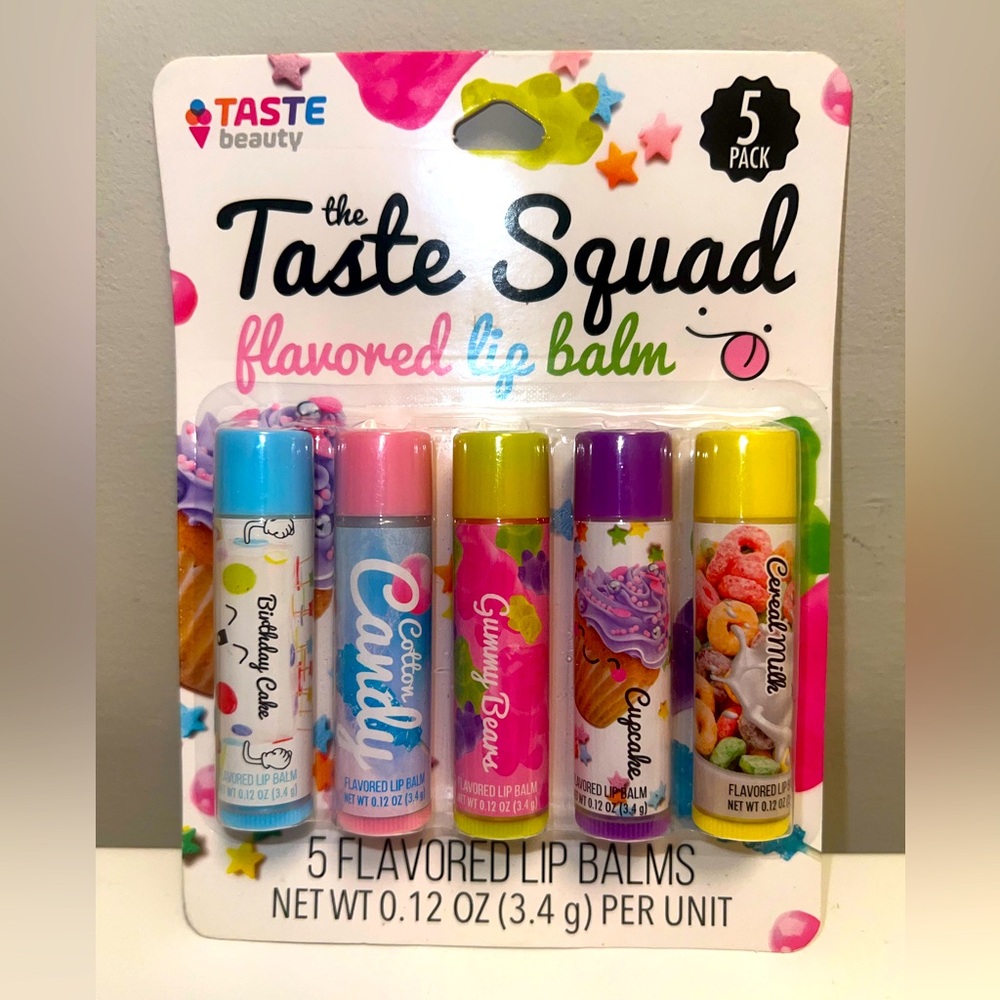 Taste Squad Flavored Lip Balm Set